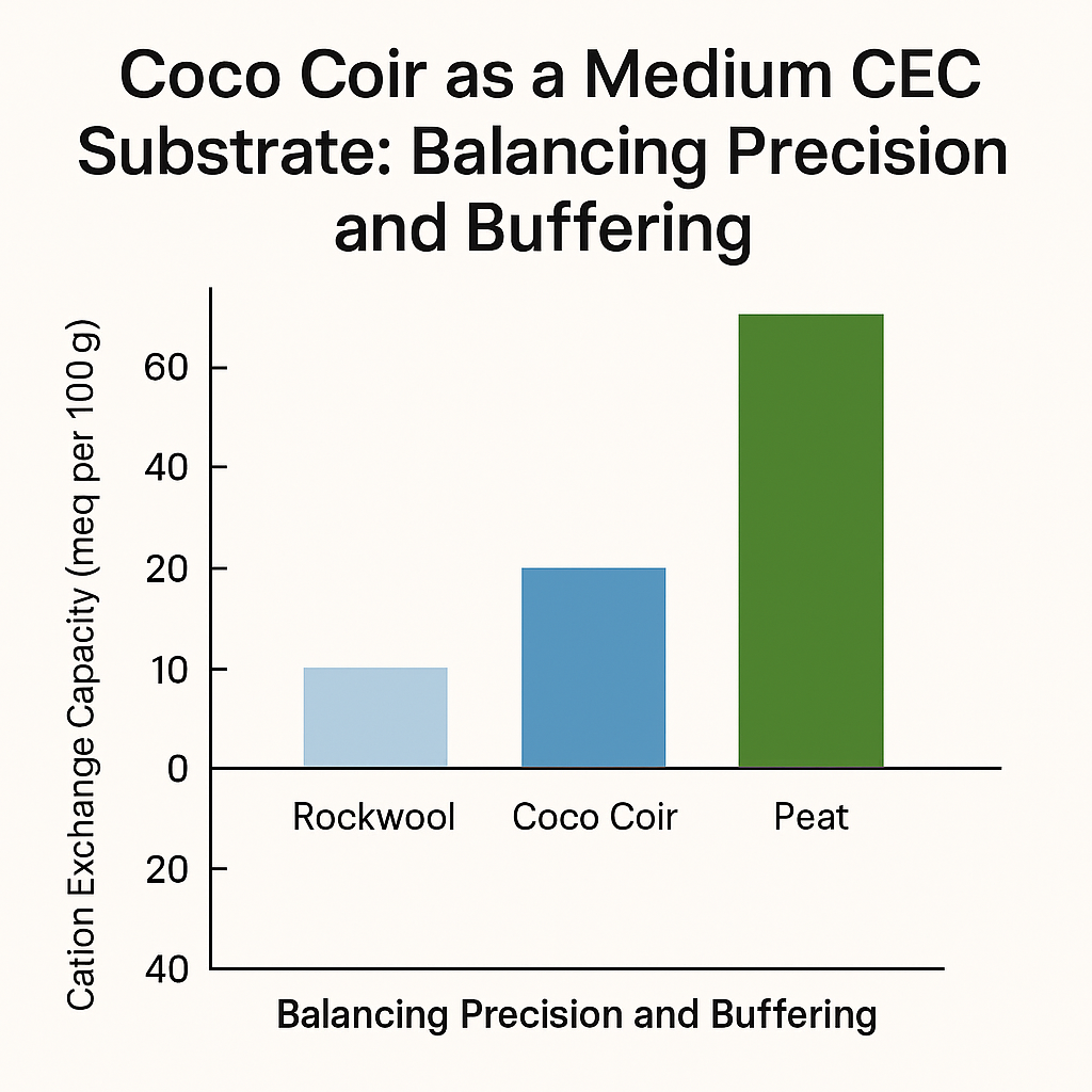 Coco Coir as a Medium-CEC Substrate: Balancing Precision and Buffering